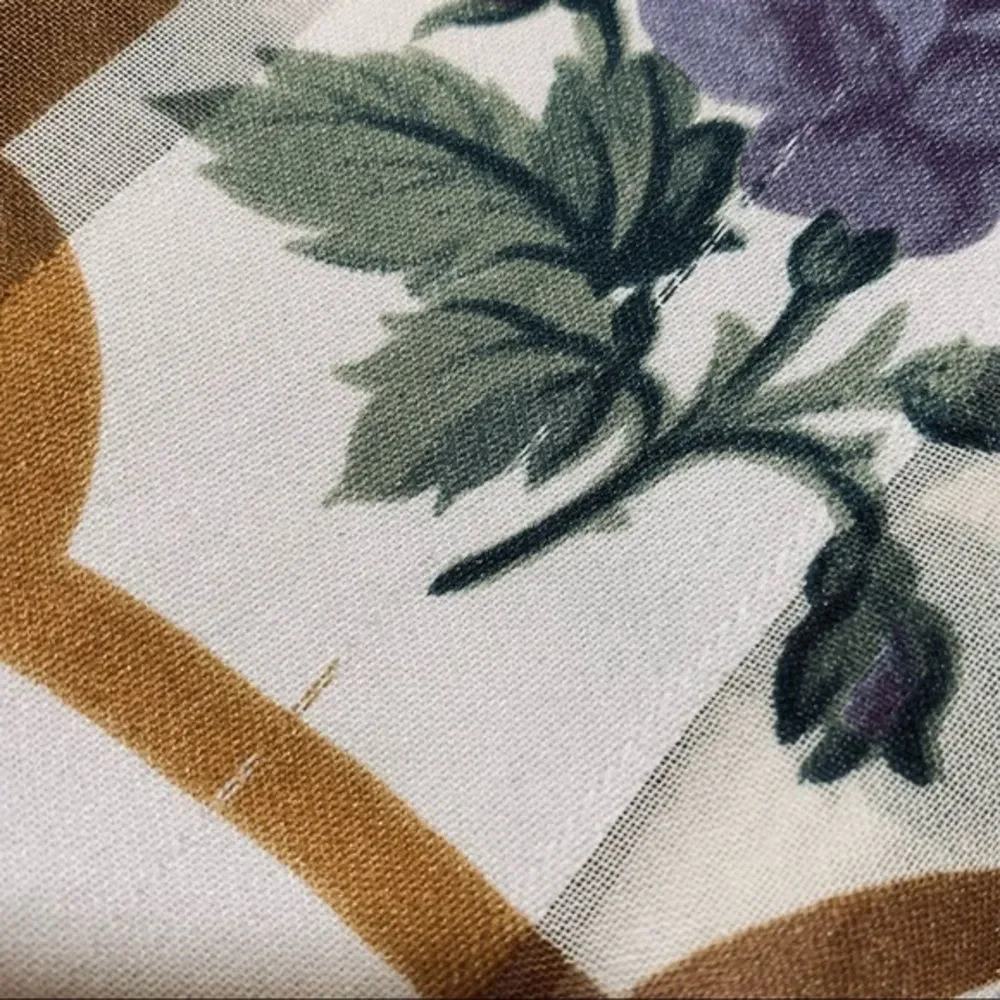 Beautiful‎ Floral Silk Scarf